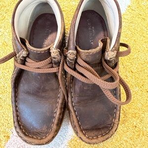 Clarks Dark Brown Leather Moccasins